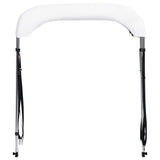 vidaXL Auvent bimini à 3 arceaux Bleu 183x140x137 cm