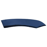 vidaXL Auvent bimini à 3 arceaux Bleu 183x140x137 cm