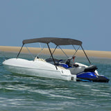 vidaXL Auvent bimini à 3 arceaux Bleu 183x140x137 cm (plusieurs options disponibles)