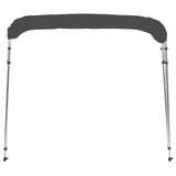 vidaXL Auvent bimini à 3 arceaux Bleu 183x140x137 cm