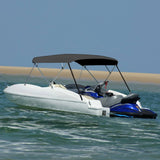 vidaXL Auvent bimini à 3 arceaux Bleu 183x140x137 cm (plusieurs options disponibles)