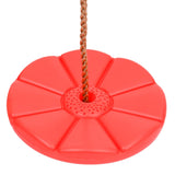 vidaXL Balançoire à plaque 200 cm Rouge