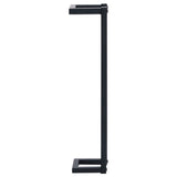 vidaXL Porte-serviette Noir 25x20x95 cm Fer