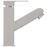 vidaXL Robinet de lavabo rétractable de bain Argenté 157x172 mm