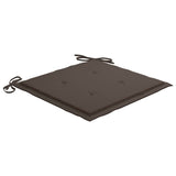 vidaXL Chaises pliables d'extérieur 4 pcs avec coussins Bois d'acacia
