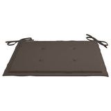 vidaXL Chaises pliables d'extérieur 4 pcs avec coussins Bois d'acacia