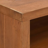 vidaXL Meuble TV 110x30x40 cm Bois de teck massif