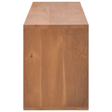 vidaXL Meuble TV 110x30x40 cm Bois de teck massif