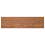 vidaXL Meuble TV 110x30x40 cm Bois de teck massif
