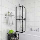 vidaXL Cabine de douche pliable ESG 100x140 cm Noir (plusieurs options disponibles)