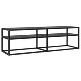 vidaXL Meuble TV Transparent 180x40x40,5 cm Verre trempé