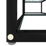 vidaXL Meuble TV Transparent 180x40x40,5 cm Verre trempé