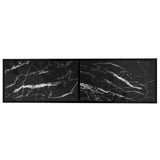 vidaXL Meuble TV Transparent 180x40x40,5 cm Verre trempé