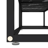 vidaXL Meuble TV Transparent 180x40x40,5 cm Verre trempé