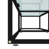 vidaXL Meuble TV Transparent 180x40x40,5 cm Verre trempé