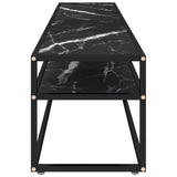 vidaXL Meuble TV Transparent 180x40x40,5 cm Verre trempé