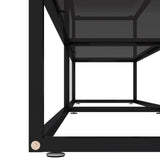 vidaXL Meuble TV Transparent 180x40x40,5 cm Verre trempé