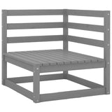 vidaXL Salon de jardin 9 pcs avec coussins Bois de pin massif