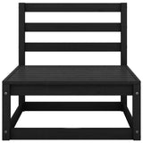 vidaXL Salon de jardin 9 pcs avec coussins Bois de pin massif
