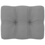 vidaXL Salon de jardin 5 pcs avec coussins Bois de pin massif