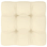 vidaXL Salon de jardin 9 pcs avec coussins Bois de pin massif