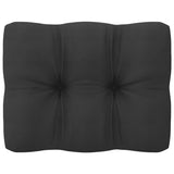 vidaXL Salon de jardin 9 pcs avec coussins Bois de pin massif