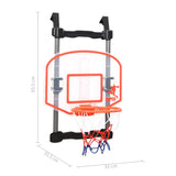 vidaXL Ensemble de basket réglable de porte pour enfants