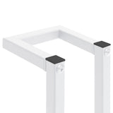 vidaXL Porte-serviette Noir 25x20x95 cm Fer