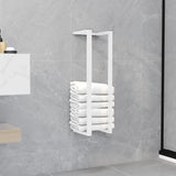 vidaXL Porte-serviette Noir 25x20x95 cm Fer