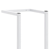 vidaXL Porte-serviette Noir 25x20x95 cm Fer