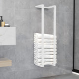 vidaXL Porte-serviette Noir 25x20x95 cm Fer