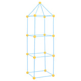 vidaXL Kit de construction de fort pour enfants 72 pcs