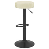 vidaXL Tabourets de bar lot de 2 gris velours