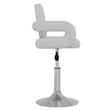 vidaXL Chaises à manger pivotantes lot de 2 noir similicuir