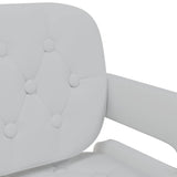 vidaXL Chaises à manger pivotantes lot de 2 noir similicuir