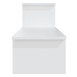 vidaXL Meuble TV Noir brillant 180x30x43 cm Aggloméré