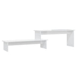 vidaXL Meuble TV Noir brillant 180x30x43 cm Aggloméré