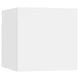 vidaXL Ensemble de meubles TV 10 pcs Blanc Bois d'ingénierie
