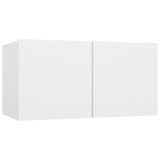 vidaXL Ensemble de meubles TV 10 pcs Blanc Bois d'ingénierie
