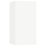 vidaXL Ensemble de meubles TV 10 pcs Blanc Bois d'ingénierie