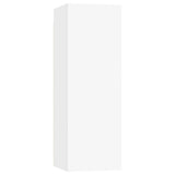 vidaXL Ensemble de meubles TV 10 pcs Blanc Bois d'ingénierie