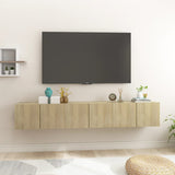 vidaXL Meubles TV suspendus 3 pcs Chêne sonoma 60x30x30 cm (plusieurs options disponibles)