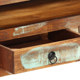 vidaXL Meuble TV 110x30x40 cm Bois massif de manguier