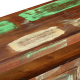 vidaXL Meuble TV 110x30x40 cm Bois massif de manguier