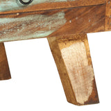 vidaXL Meuble TV 110x30x40 cm Bois massif de manguier