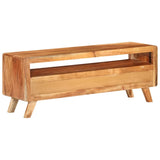 vidaXL Meuble TV 110x30x40 cm Bois massif de manguier