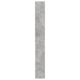 vidaXL Meuble pour machine à laver Gris béton 64x24x190 cm