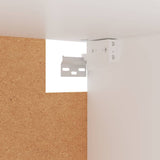 vidaXL Garde-robe gris béton 100x32,5x35 cm bois d'ingénierie