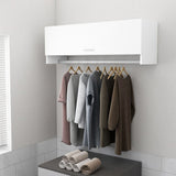 vidaXL Garde-robe gris béton 100x32,5x35 cm bois d'ingénierie