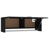 vidaXL Garde-robe gris béton 100x32,5x35 cm bois d'ingénierie